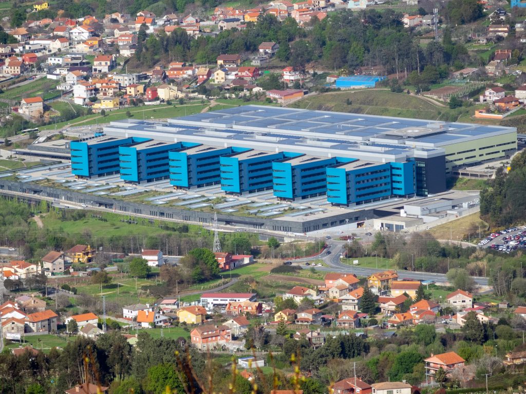 Vigo,,Galicia,,Spain;,March,2023:,Panoramic,View,Of,The,Ã?lvaro